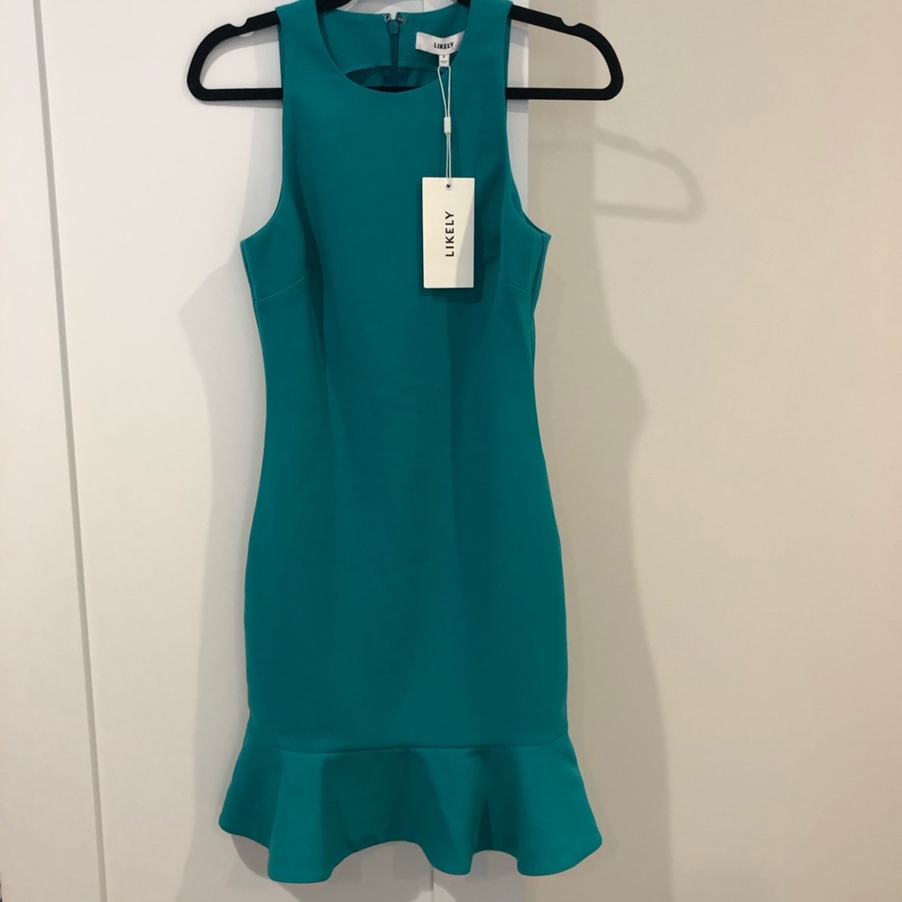 Likely Teal Mini Dress - Picture 2 of 7